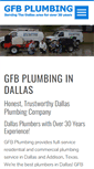 Mobile Screenshot of gfbplumbing.com